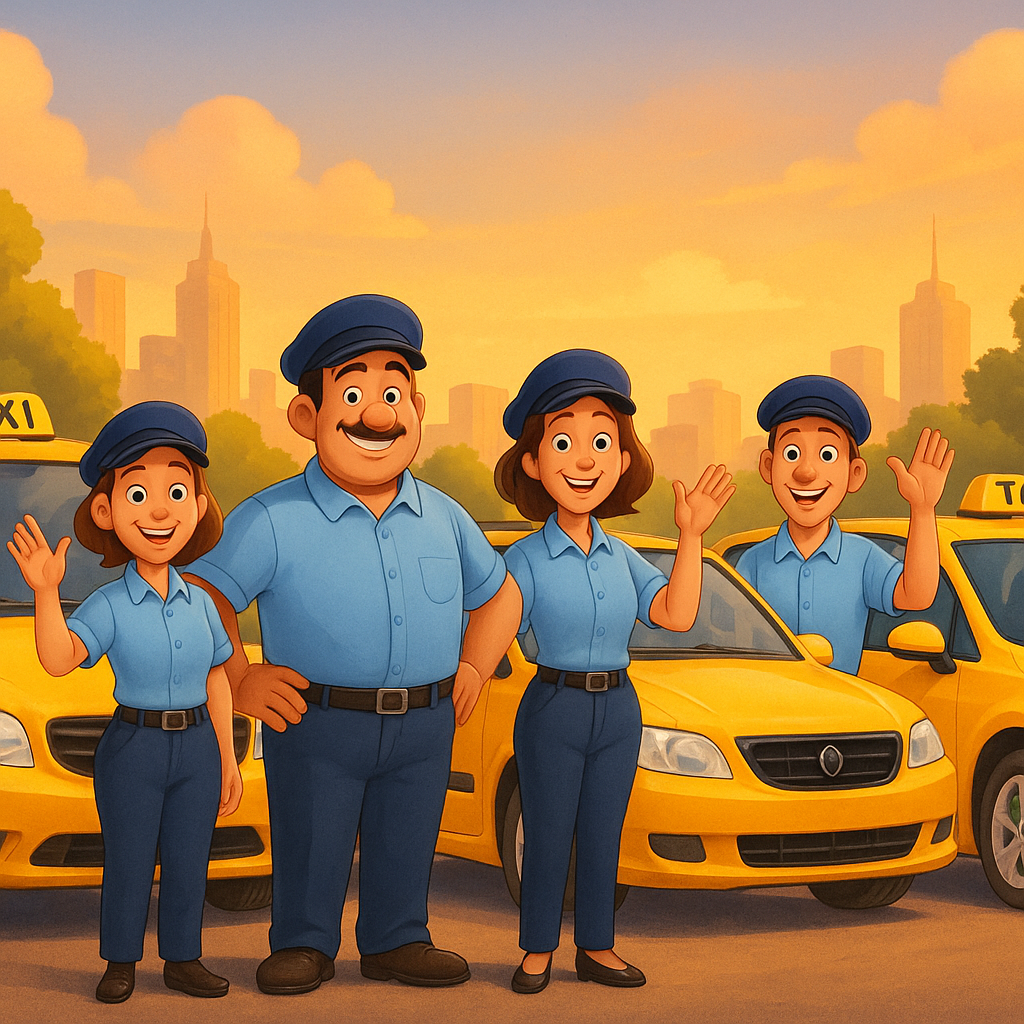Team von Taxi Karls und Fahrdienst Karls